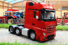 Load image into Gallery viewer, MM1912-04 MARGE MODELS MERCEDES BENZ ACTROS GIGASPACE 6X2 LORRY IN RED