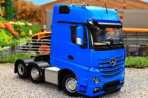 MM1912-06 MARGE MODELS MERCEDES BENZ ACTROS GIGASPACE 6 X 2 IN BLUE