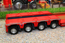 Load image into Gallery viewer, MM2011-01 MARGE MODELS NOOTEBOOM EURO LOW LOADER WITH INTERDOLLY IN RED
