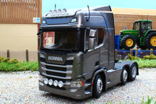 Load image into Gallery viewer, MM2015-02 Marge Models Scania R500 6x2 Lorry in Dark Grey