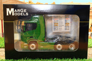 MM2015-06 Marge Models Scania R500 6 x 2 Lorry in Bright Green