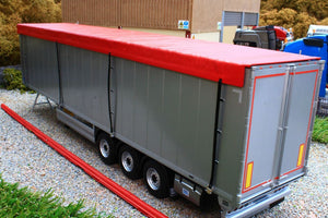 MM2016-01 Marge Models Knapen Walking Floor Lorry Trailer with Red Cover