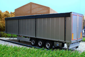 MM2016-02 Marge Models Knapen Walking Floor Lorry Trailer with Dark Grey Cover