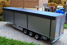 Load image into Gallery viewer, MM2016-02 Marge Models Knapen Walking Floor Lorry Trailer with Dark Grey Cover