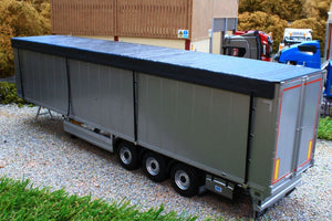 MM2016-02 Marge Models Knapen Walking Floor Lorry Trailer with Dark Grey Cover
