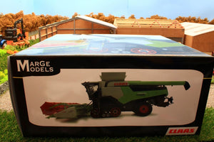MM2028 MARGE MODELS CLAAS LEXION 6800 TERRA TRAC COMBINE HARVESTER WITH VARIO 930 HEADER