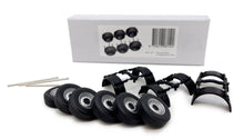 Load image into Gallery viewer, MM2224 Marge Models Parts Set - 6 x Wheels, 6 x Mudguards, 3 x Axles
