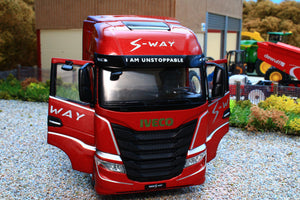 MM2231-03-01 Marge Models Iveco S-Way Lorry Tractor Unit 4x2 in the Red S-Way Livery