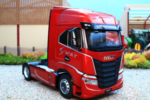 MM2231-03-01 Marge Models Iveco S-Way Lorry Tractor Unit 4x2 in the Red S-Way Livery