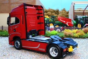 MM2231-03-01 Marge Models Iveco S-Way Lorry Tractor Unit 4x2 in the Red S-Way Livery