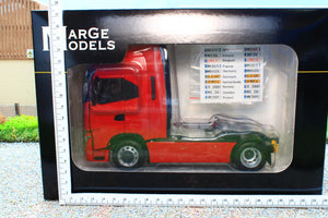 MM2231-03 Marge Models Iveco S-Way Lorry Tractor Unit 4x2 in Red