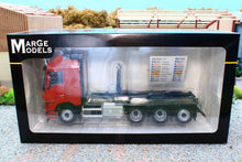 Load image into Gallery viewer, MM2235-03 Marge Models Volvo FH5 Truck with Meiller Hooklift in Red