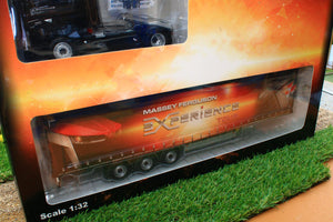 MMCSMF Marge Models 132 Scale Renault 4x2 Lorry with Curtainsider Trailer in Massey Ferguson Experience Livery