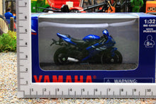 Load image into Gallery viewer, NEW06027F Newray 1:32 Scale Yamaha YZF R6 Motorbike