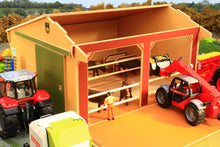 Load image into Gallery viewer, Bt9500 Large Scale Utility Shed With Free Bruder Figure! Authentic Farm Buildings (1:16 Scale)