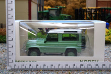 Load image into Gallery viewer, NOV845106 Norev 1:43 Scale Land Rover Defender 90 Green &amp; White 1995