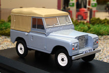 Load image into Gallery viewer, Oxf43Lr3S003 Oxford Die Cast 1:43 Scale Land Rover Series Iii Swb In Mid Grey With Canvas Tractors