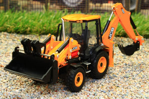 OXF763CX004 OXFORD DIECAST 176 SCALE JCB ECO BACKHOE LOADER