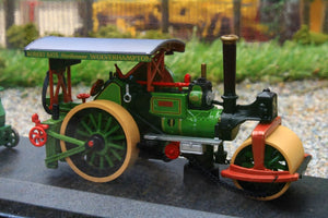 OXF76APR001 OXFORD DIECAST 1:76 SCALE AVELING STEAM ROLLER WITH PORTER ROLLER AND TAR SPREADER