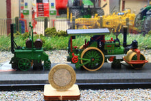 Load image into Gallery viewer, OXF76APR001 OXFORD DIECAST 1:76 SCALE AVELING STEAM ROLLER WITH PORTER ROLLER AND TAR SPREADER