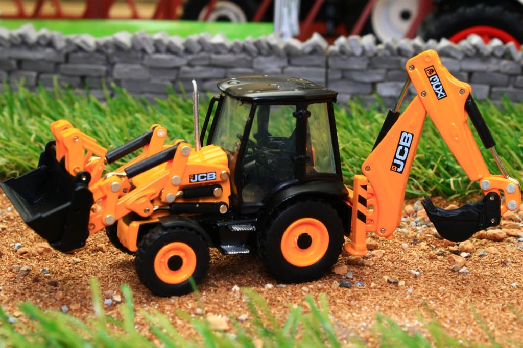Oxf76Cx001 Oxford Die Cast Jcb 3Cx Eco Backhoe Loader (1:76 Scale) Tractors And Machinery Scale)