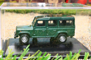 OXF76DEF001 Oxford Diecast 176 Scale Land Rover Defender 110 SW in Green