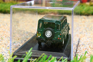 OXF76DEF001 Oxford Diecast 176 Scale Land Rover Defender 110 SW in Green