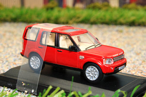 OXF76DIS005 Oxford Die Cast 176 Scale Land Rover Discovery 4 in Firenze Red