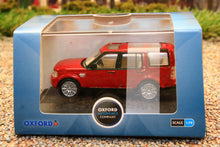 Load image into Gallery viewer, OXF76DIS005 Oxford Die Cast 176 Scale Land Rover Discovery 4 in Firenze Red