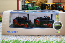 Load image into Gallery viewer, OXF76FBB006 Oxford Diecast 1:76 Scale Fowler BB1 Ploughing Engine x 2 Master and Mistress