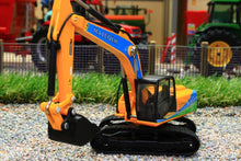 Load image into Gallery viewer, OXF76JS003 OXFORD DIE CAST 176 SCALE JCB JS220 TRACKED EXCAVATOR WITH W H MALCOLM LIVERY