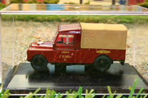 OXF76LAN1109009 OXFORD DIECAST 176 SCALE Land Rover S1 109 Canvas BR Service