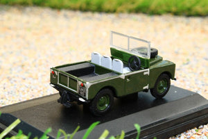 OXF76LAN188003 Oxford Diecast 1:76 Scale Land Rover Series 1 88 inch Open in Bronze Green