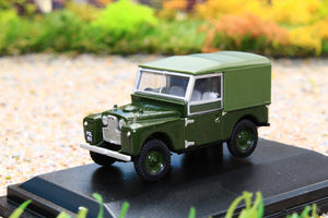 OXF76LAN188024 Oxford Diecast 1:76 Scale Land Rover Series I 88 Canvas Bronze Green