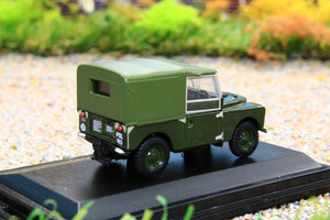 OXF76LAN188024 Oxford Diecast 1:76 Scale Land Rover Series I 88 Canvas Bronze Green
