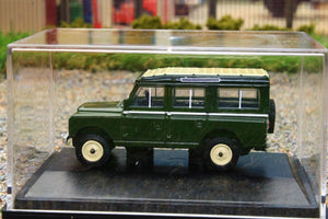 OXF76LAN2002 OXFORD DIECAST Land Rover Series II Station Wagon in Bronze Green
