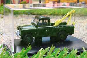 OXF76LAN2009 OXFORD DIECAST 1:76 SCALE Land Rover S2 Tow Truck Bronze Green