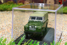 Load image into Gallery viewer, OXF76LAN2011 Oxford Diecast 1:76 Scale Land Rover S2 with Canvas Back in Bronze Green