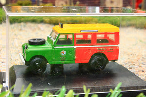 OXF76LAN2013 Oxford Diecast 176 Scale Land Rover S2 SW in Shell BP Livery