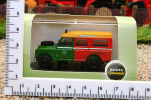OXF76LAN2013 Oxford Diecast 176 Scale Land Rover S2 SW in Shell BP Livery