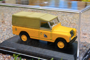 OXF76LAN2016 Oxford Diecast 1:76 Scale Land Rover S2 LWB Canvas - JCB