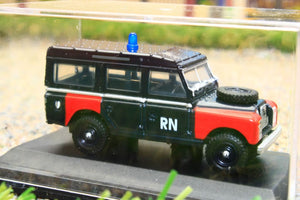 OXF76LAN2021 Oxford Diecast 1:76 Scale Land Rover Defender Series II LWB Station Wagon Royal Navy
