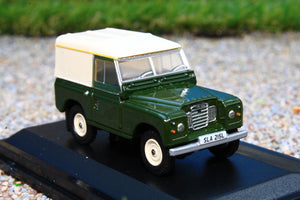 OXF76LR3S005 Oxford Diecast 1:76 scale Land Rover Series III SWB Bronze Green Hard Top