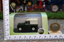 Load image into Gallery viewer, OXF76LR3S005 Oxford Diecast 1:76 scale Land Rover Series III SWB Bronze Green Hard Top