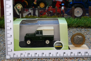 OXF76LR3S005 Oxford Diecast 1:76 scale Land Rover Series III SWB Bronze Green Hard Top
