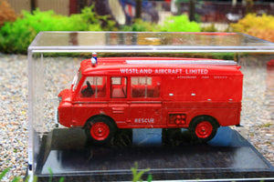 OXF76LRC002 Oxford Diecast 1:76 Scale Land Rover FT6 Carmichael Westland Aircraft Fire engine