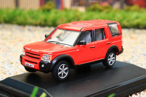 OXF76LRD008 Oxford Diecast 1:76 Scale Land Rover Discovery 3 in Rimini Red Metallic