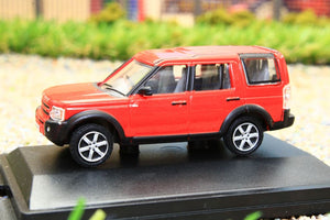 OXF76LRD008 Oxford Diecast 1:76 Scale Land Rover Discovery 3 in Rimini Red Metallic