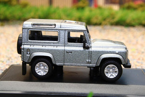 OXF76LRDF003 Oxford Diecast 1:76 Scale Land Rover Defender 90 2013 in Orkney Grey