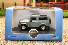 Load image into Gallery viewer, OXF76LRDF003 Oxford Diecast 1:76 Scale Land Rover Defender 90 2013 in Orkney Grey